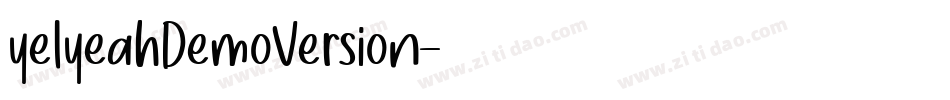 yelyeahDemoVersion字体转换 yelyeahDemoVersion字体转换