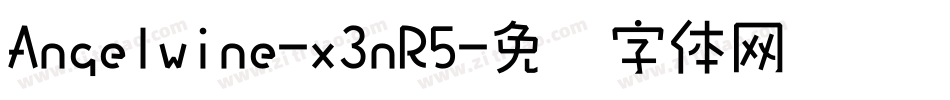 Angelwine-x3nR5字体转换