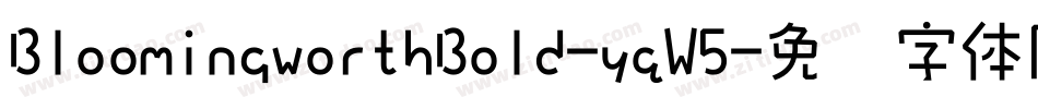 BloomingworthBold-yqW5字体转换