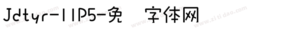 Jdtyr-llP5字体转换