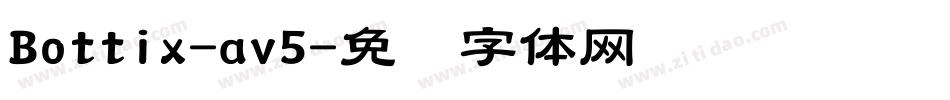 Bottix-av5字体转换
