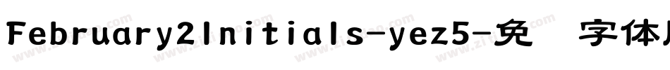 February2Initials-yez5字体转换