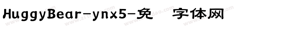 HuggyBear-ynx5字体转换