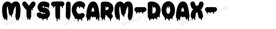 MysticArm-d0aX字体转换
