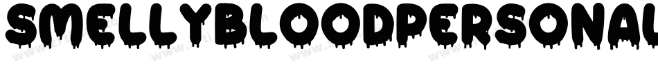 SmellyBloodPersonalUse-8MRL0字体转换