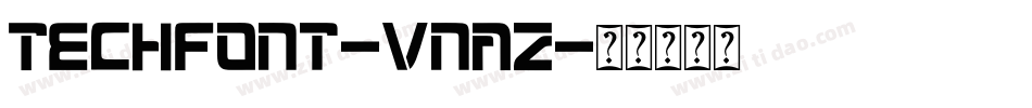 TechFont-vnAZ字体转换