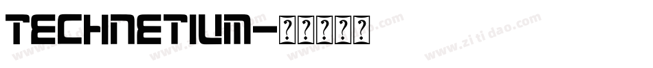 Technetium字体转换