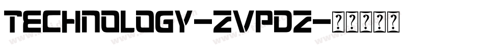 Technology-ZVpdZ字体转换