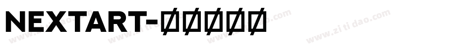 NEXTART字体转换