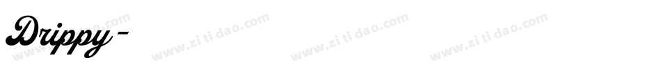 Drippy字体转换