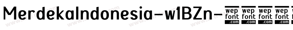 MerdekaIndonesia-w1BZn字体转换
