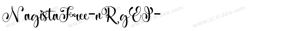 NagistaFree-nRgEJ字体转换