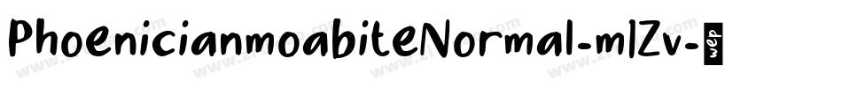 PhoenicianmoabiteNormal-m1Zv字体转换 PhoenicianmoabiteNormal-m1Zv字体转换