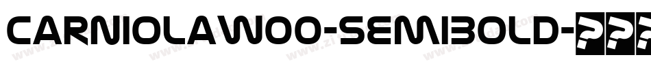CarniolaW00-SemiBold字体转换 CarniolaW00-SemiBold字体转换