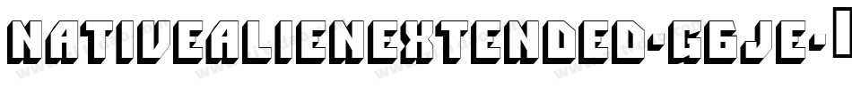 NativeAlienExtended-g6jE字体转换