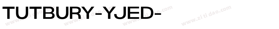 Tutbury-yjEd字体转换