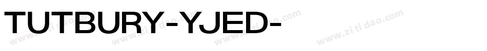 Tutbury-yjEd字体转换