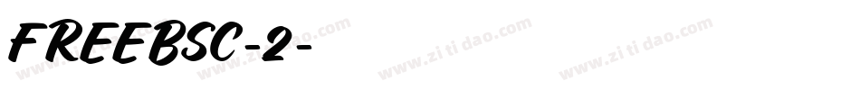 FREEBSC-2字体转换