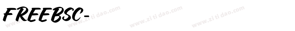 FREEBSC字体转换