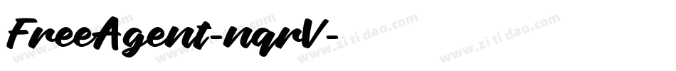 FreeAgent-nqrV字体转换
