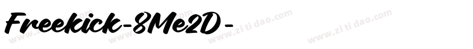 Freekick-8Me2D字体转换