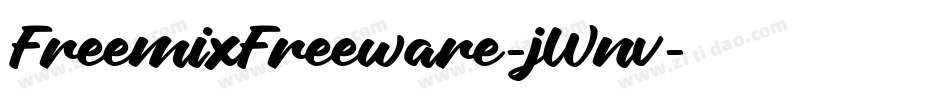 FreemixFreeware-jWnv字体转换