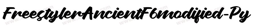 FreestylerAncientF6modified-Pyx2字体转换