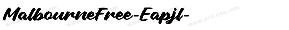 MalbourneFree-Eapjl字体转换