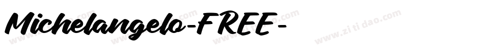 Michelangelo-FREE字体转换