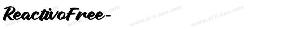 ReactivoFree字体转换