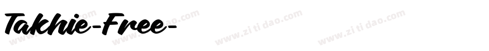 Takhie-Free字体转换