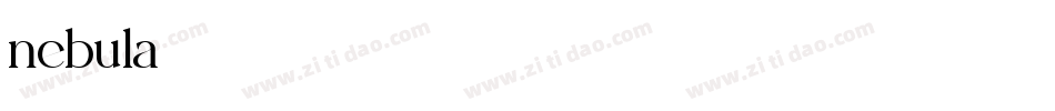 nebula字体转换