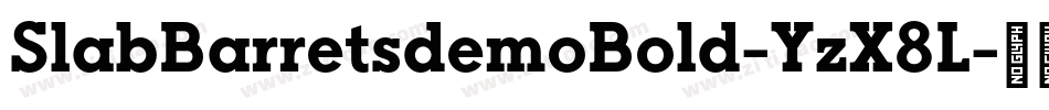 SlabBarretsdemoBold-YzX8L字体转换