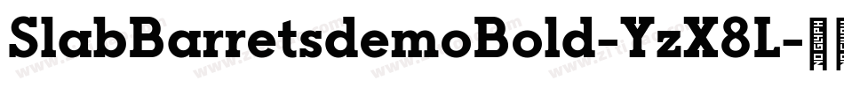 SlabBarretsdemoBold-YzX8L字体转换