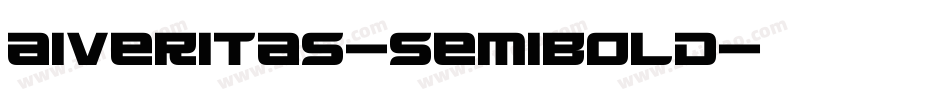 AIVeritas-SemiBold字体转换