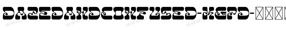 Dazedandconfused-KGpD字体转换