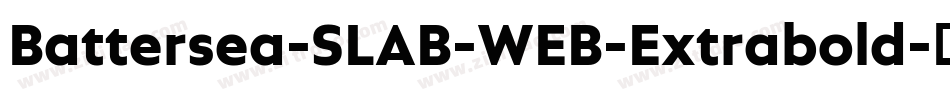Battersea-SLAB-WEB-Extrabold字体转换