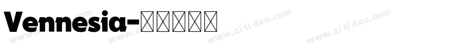 Vennesia字体转换