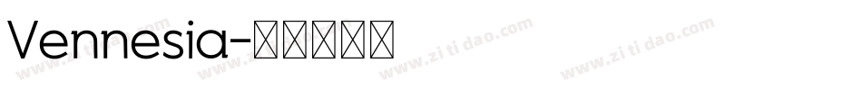 Vennesia字体转换