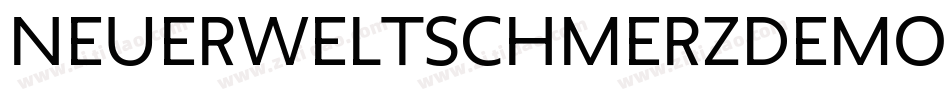 NeuerWeltschmerzDemo-BWWjn字体转换