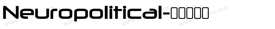 Neuropolitical字体转换