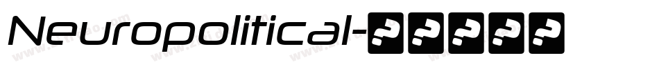 Neuropolitical字体转换