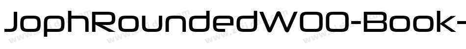 JophRoundedW00-Book字体转换