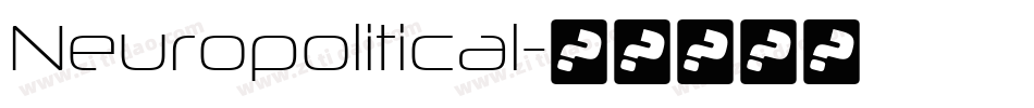 Neuropolitical字体转换