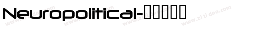 Neuropolitical字体转换