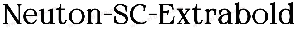Neuton-SC-Extrabold字体转换 Neuton-SC-Extrabold字体转换