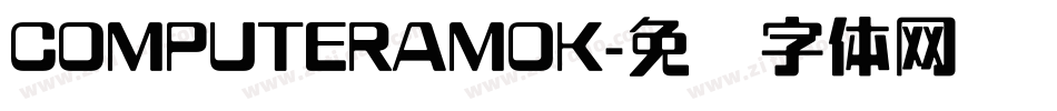 COMPUTERAMOK字体转换