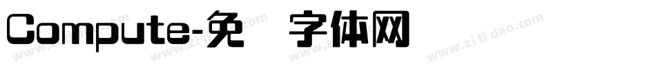Compute字体转换