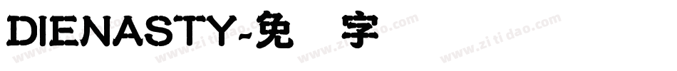 DIENASTY字体转换