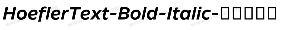 HoeflerText-Bold-Italic字体转换 HoeflerText-Bold-Italic字体转换